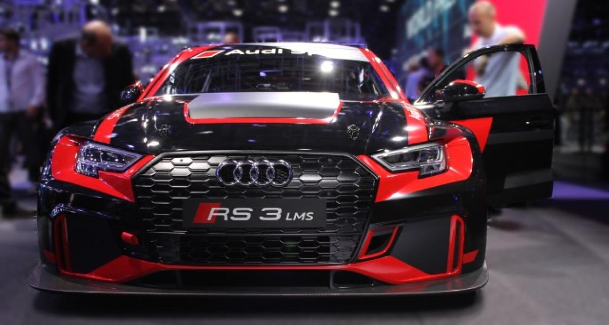 Paris 2016 live : Audi RS3 LMS