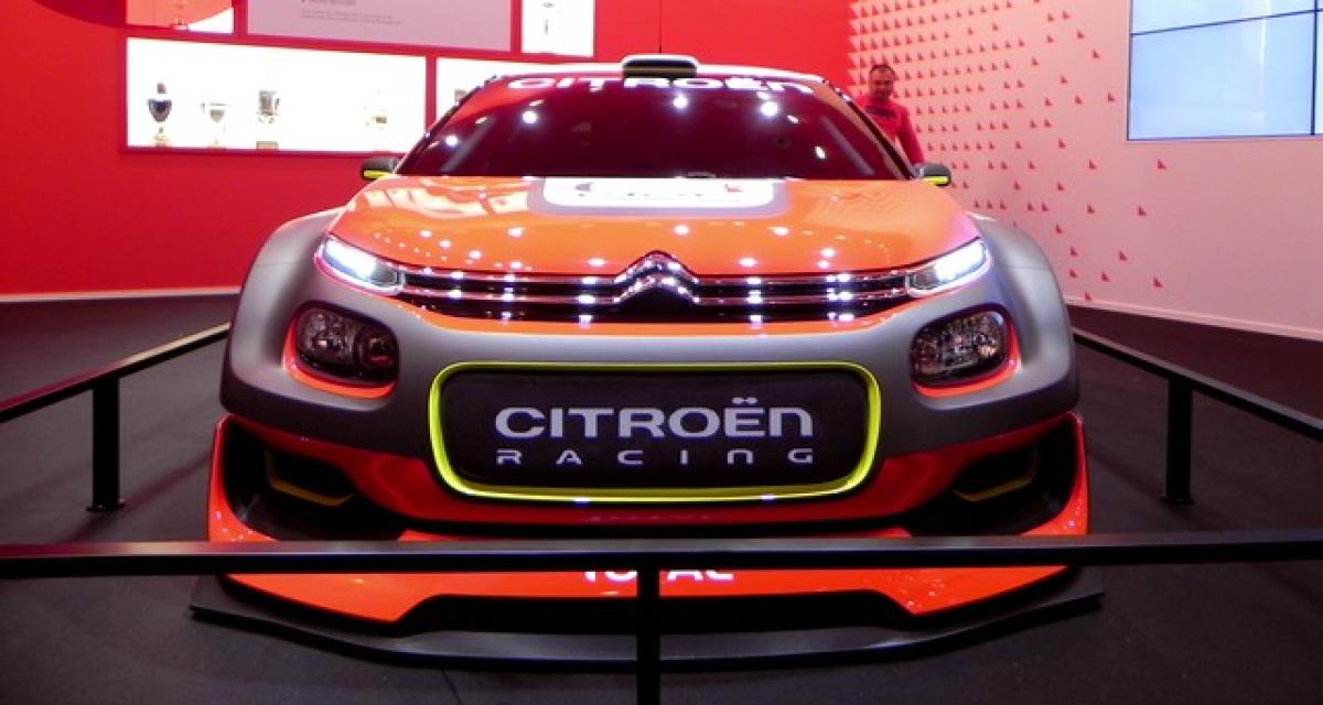 Paris 2016 live : Citroën C3 WRC Concept