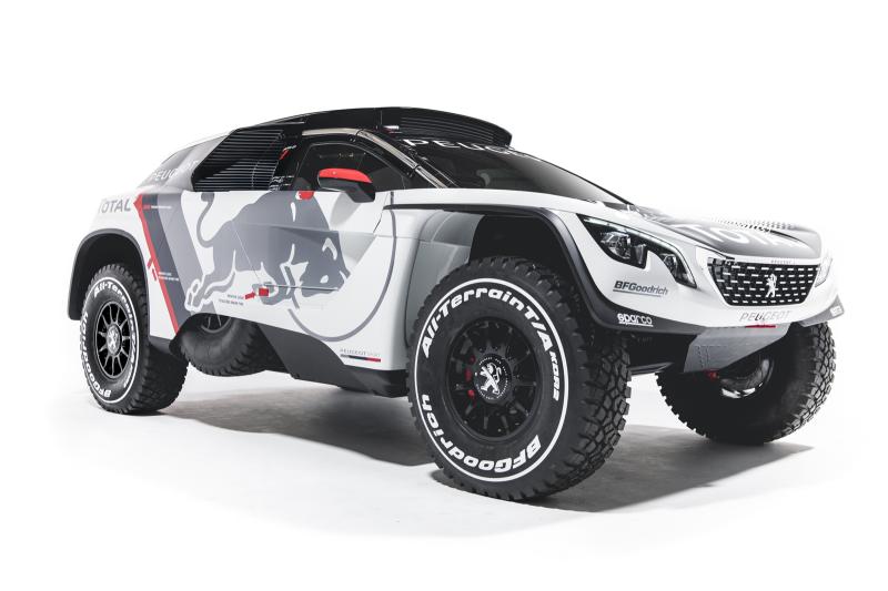 Dakar 2017 : Peugeot présente sa nouvelle 3008 DKR 1