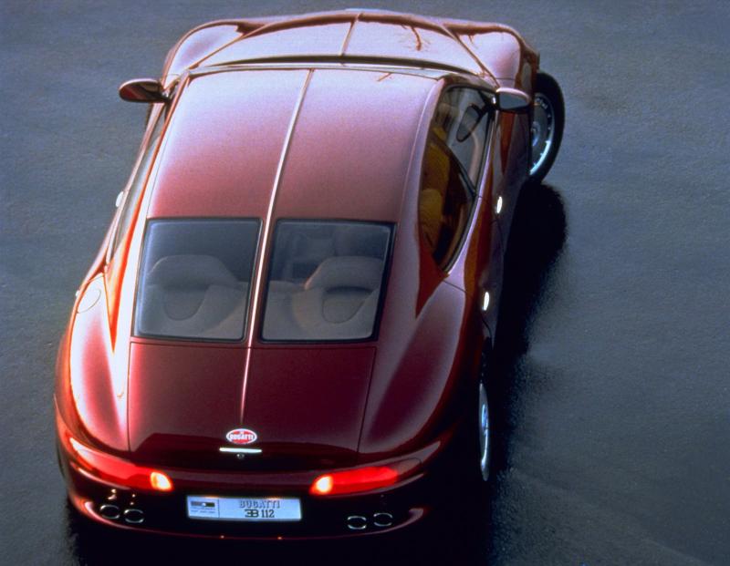  - Les concepts ItalDesign : Bugatti EB112 (1993) 1