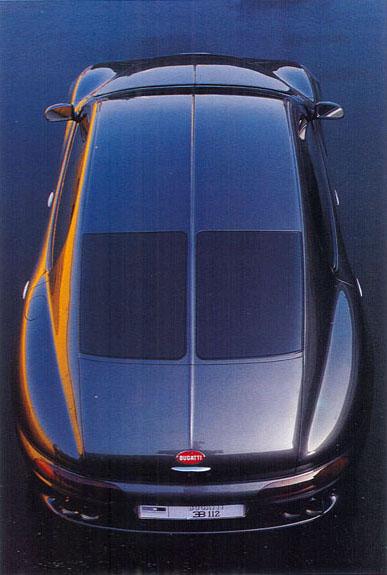  - Les concepts ItalDesign : Bugatti EB112 (1993) 1