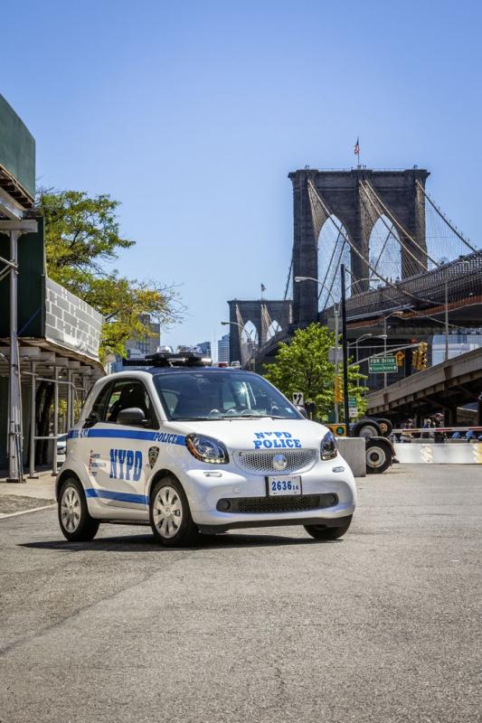  - Smart ForCops, 250 ForTwo pour la police de New York 1