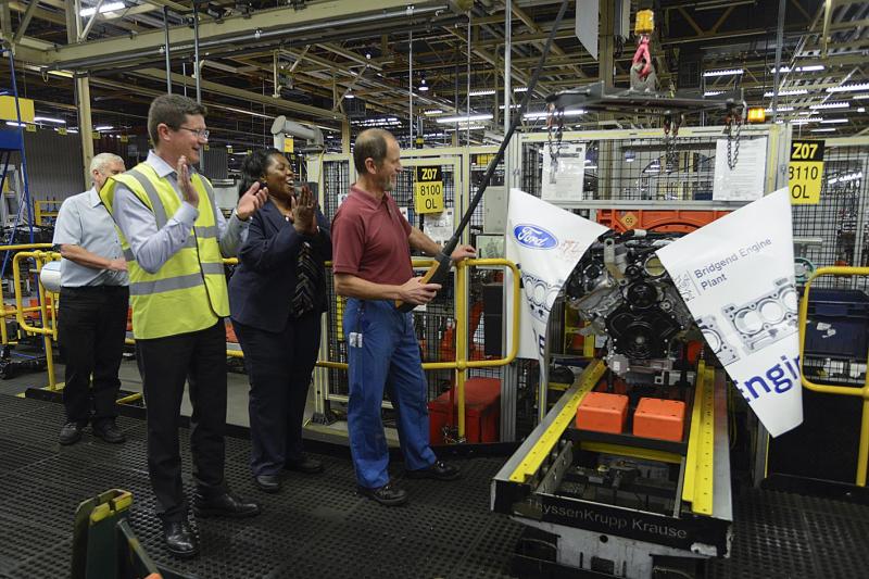  - 20 millions de moteurs sont sortis de l'usine Ford de Bridgend 1