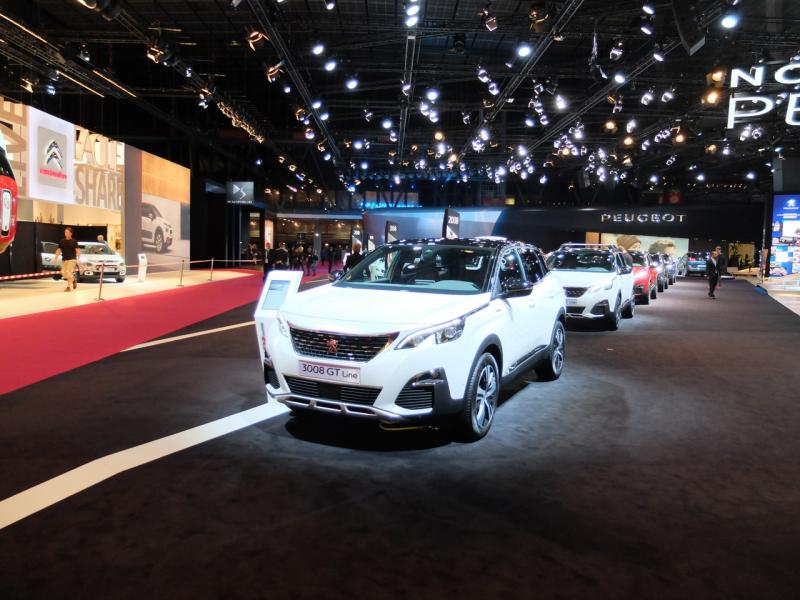  - Paris 2016 live : Peugeot 3008 1