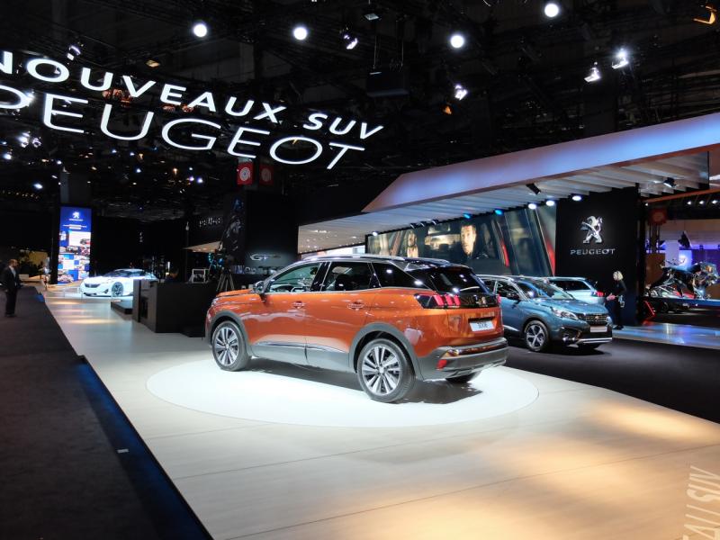  - Paris 2016 live : Peugeot 3008 1