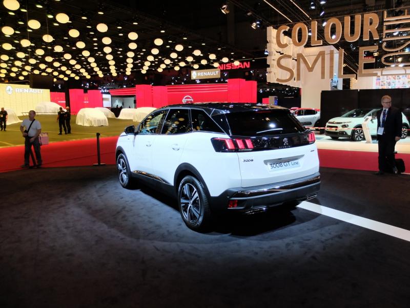  - Paris 2016 live : Peugeot 3008 1