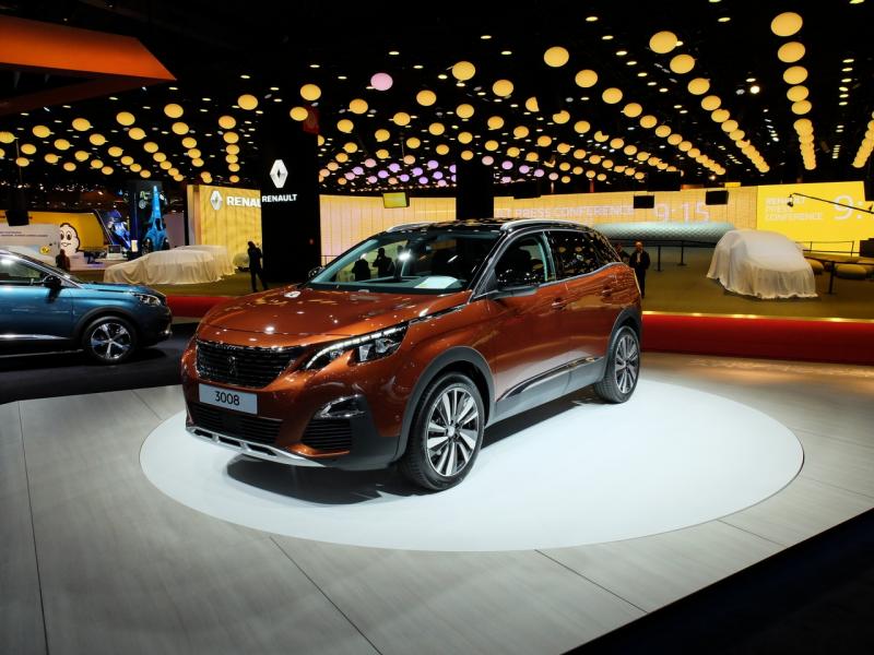  - Paris 2016 live : Peugeot 3008 1