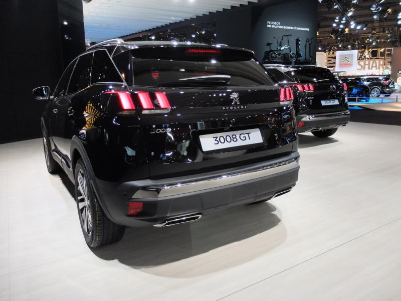  - Paris 2016 live : Peugeot 3008 1