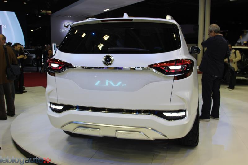  - Paris 2016 live : SsangYong LIV-2 concept 1