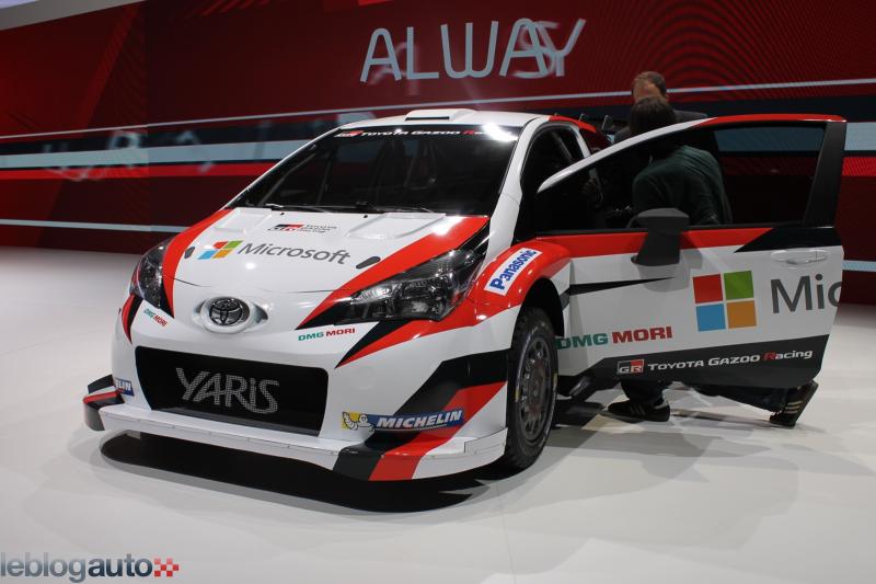 Paris 2016 live : Toyota Yaris WRC 1