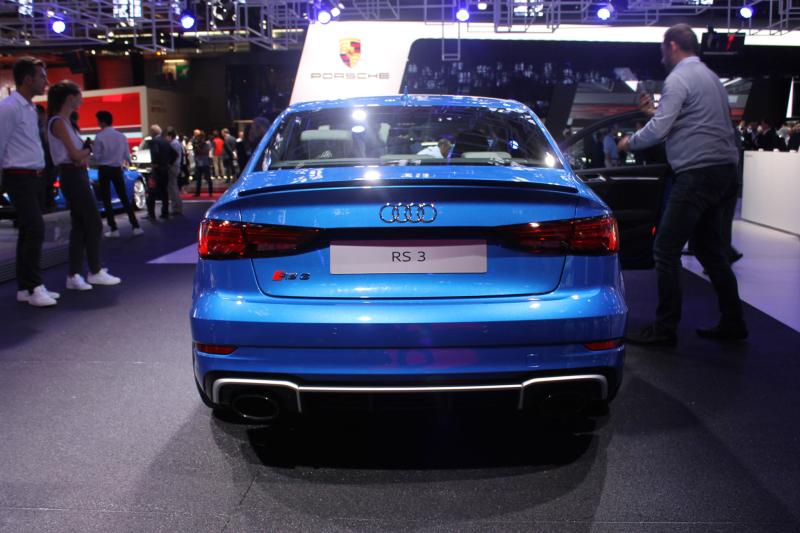  - Paris 2016 live : Audi RS3 Sedan 1