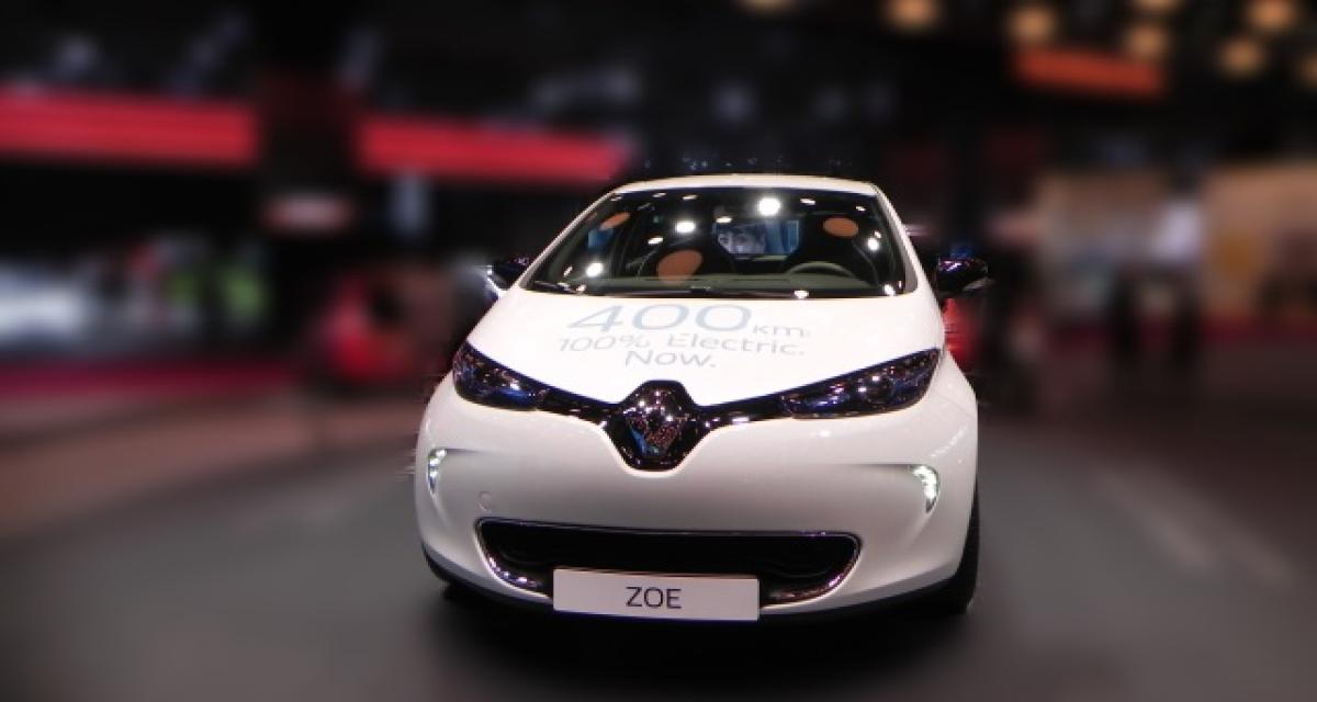 Paris 2016 live : Renault Zoe Z.E. 40, un coup d'avance ?