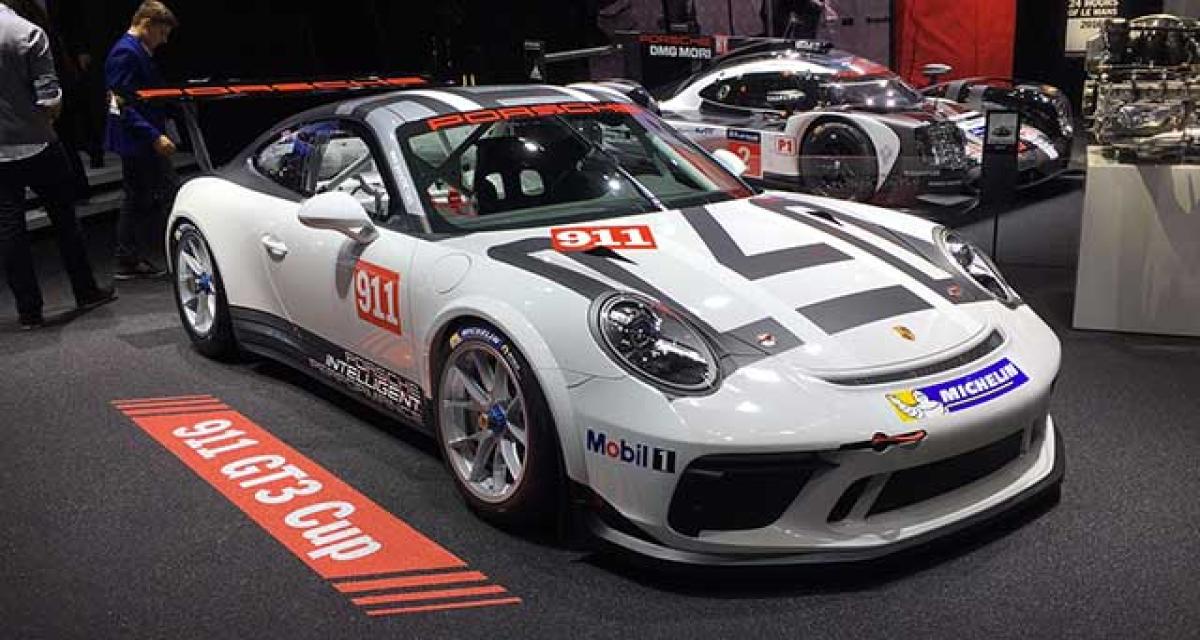 Paris 2016 live : Porsche 911 GT3 Cup 2017