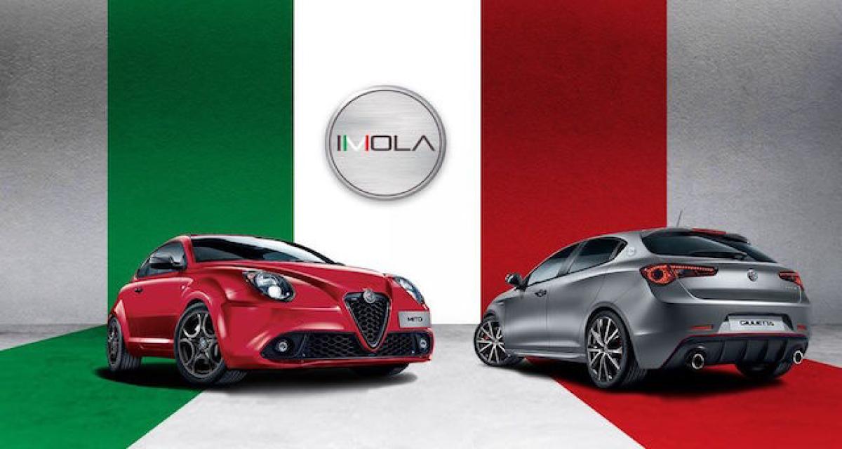 Nouvelle série spéciale Imola pour les MiTo et Giulietta