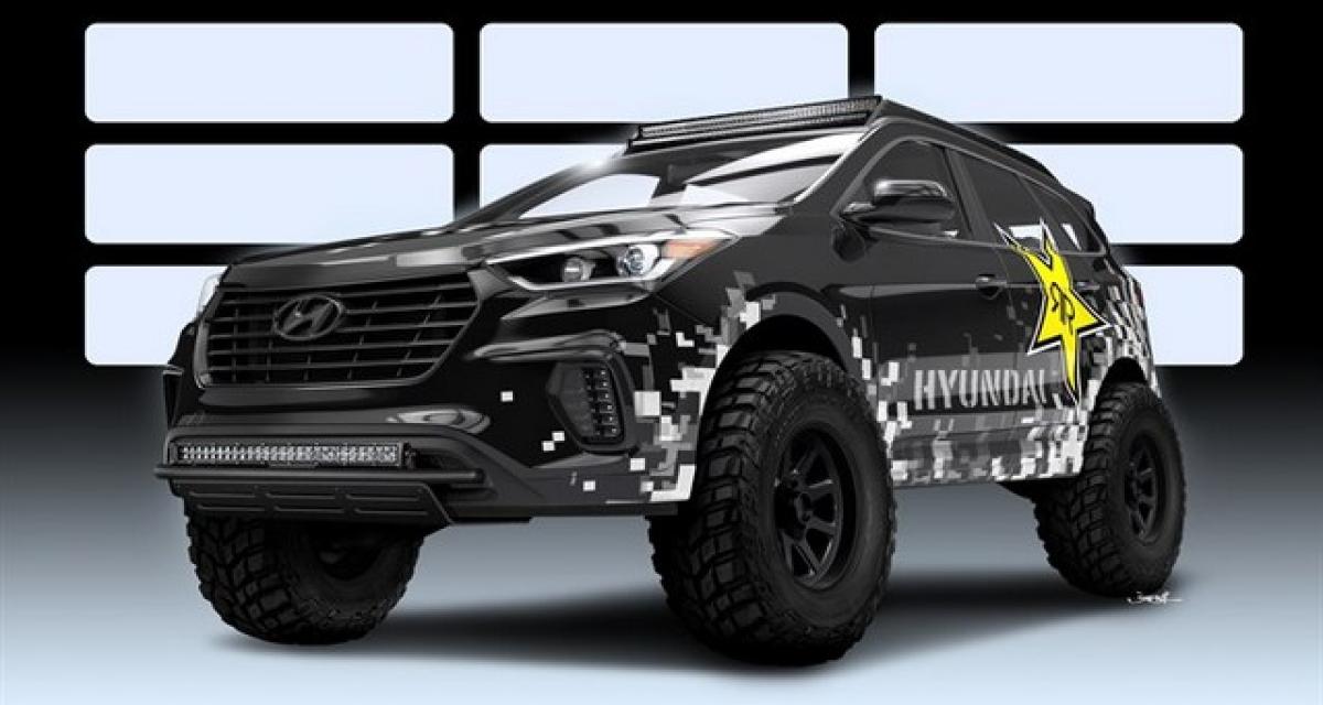 SEMA 2016 : Hyundai Rockstar Santa Fe Concept