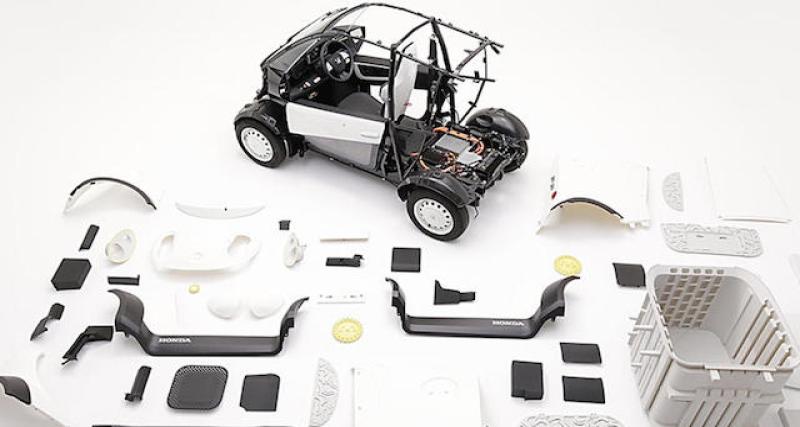  - Voiture électrique imprimée en 3D par Honda