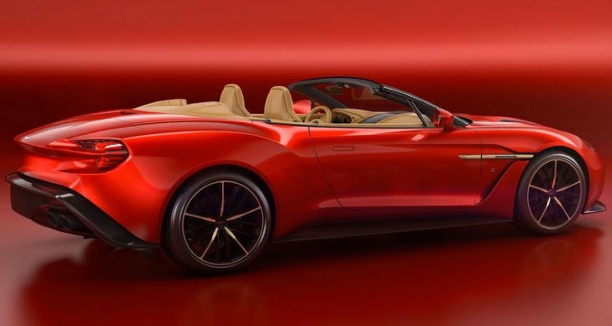 Aston Martin Vanquish Zagato Volante : (très) rare et (très) chère