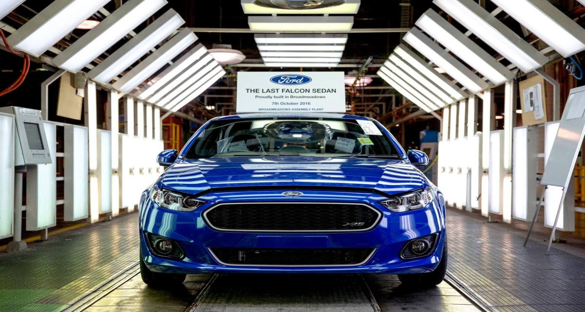 Ford ferme sa dernière usine en Australie