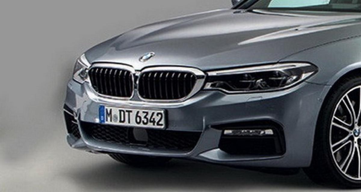 BMW Série 5 : en fuite avant le jour J