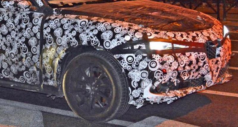  - Spyshot : l'Alfa Romeo Stelvio surpris de nuit