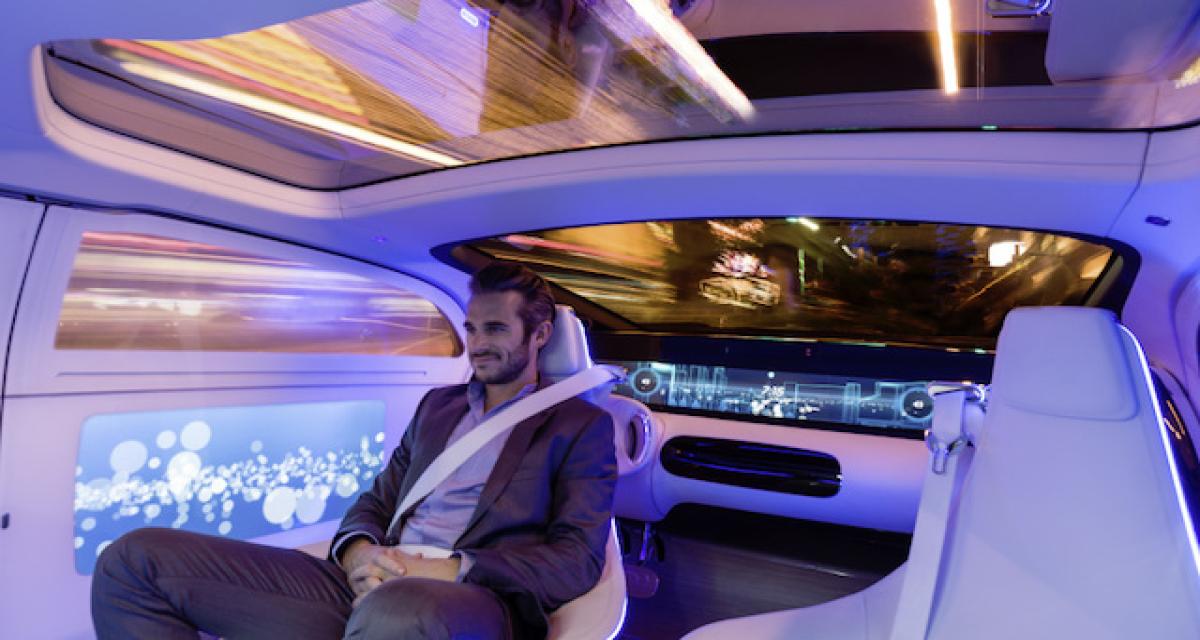 Les futures Mercedes à conduite autonome protègeront les passagers avant les piétons