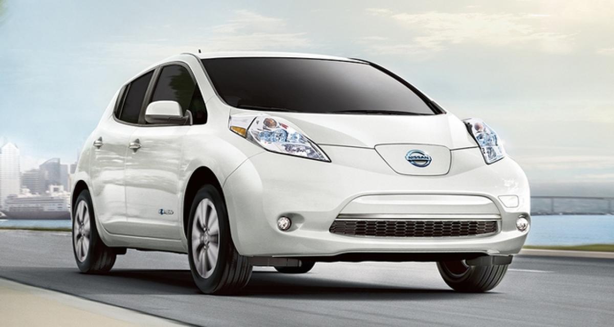 La Nissan Leaf 30 kWh en entrée de gamme aux USA