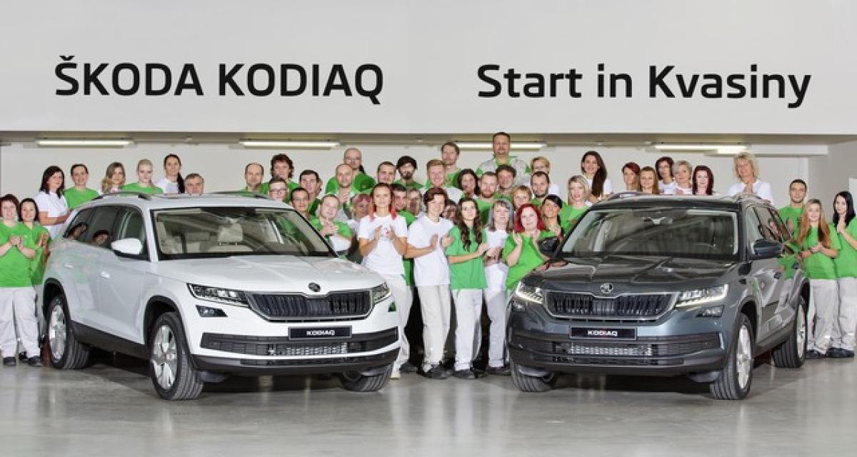 Début de la production du Škoda Kodiaq