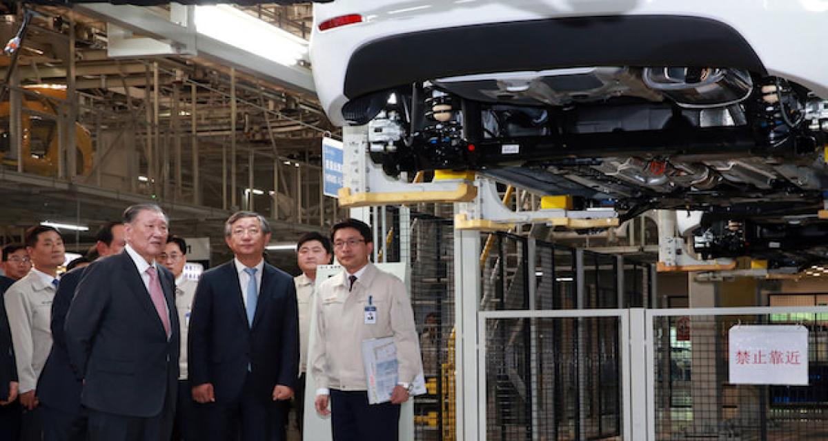 Hyundai ouvre une nouvelle usine en Chine