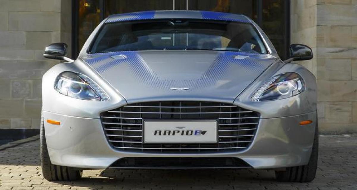 L'Aston Martin RapidE de série dominera la concurrence
