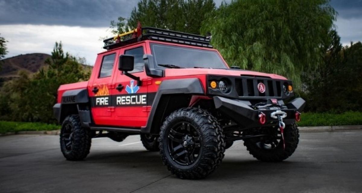 SEMA 2016 : Alkane Dominator Off-Road Fire/Rescue Concept