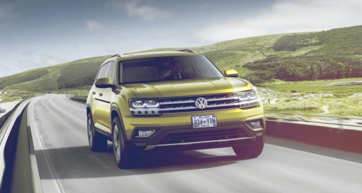 Nouvelle offre mécanique en vue pour le Volkswagen Atlas