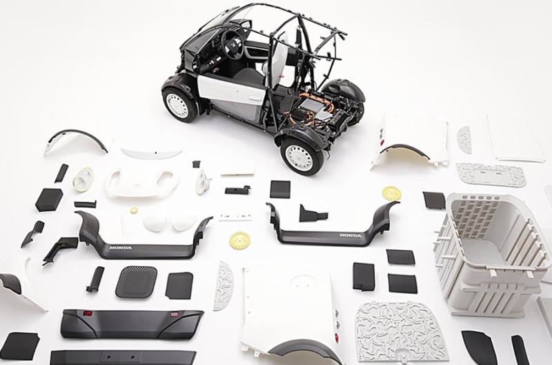  - Voiture électrique imprimée en 3D par Honda 1