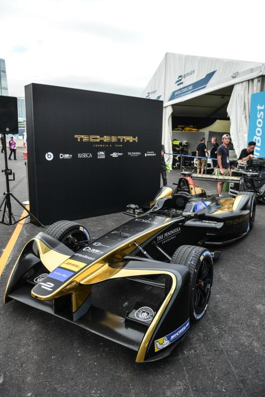  - Formule e : Techeetah et Faraday Future Dragon Racing se dévoilent avant la course 1