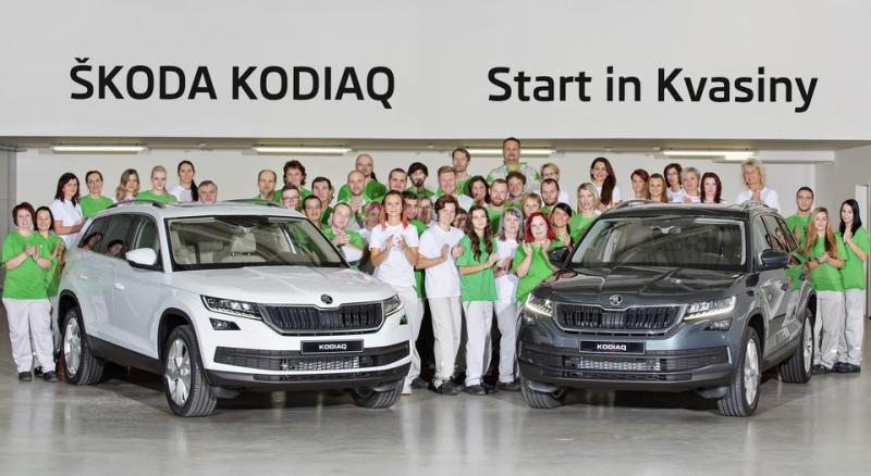  - Début de la production du Škoda Kodiaq 1