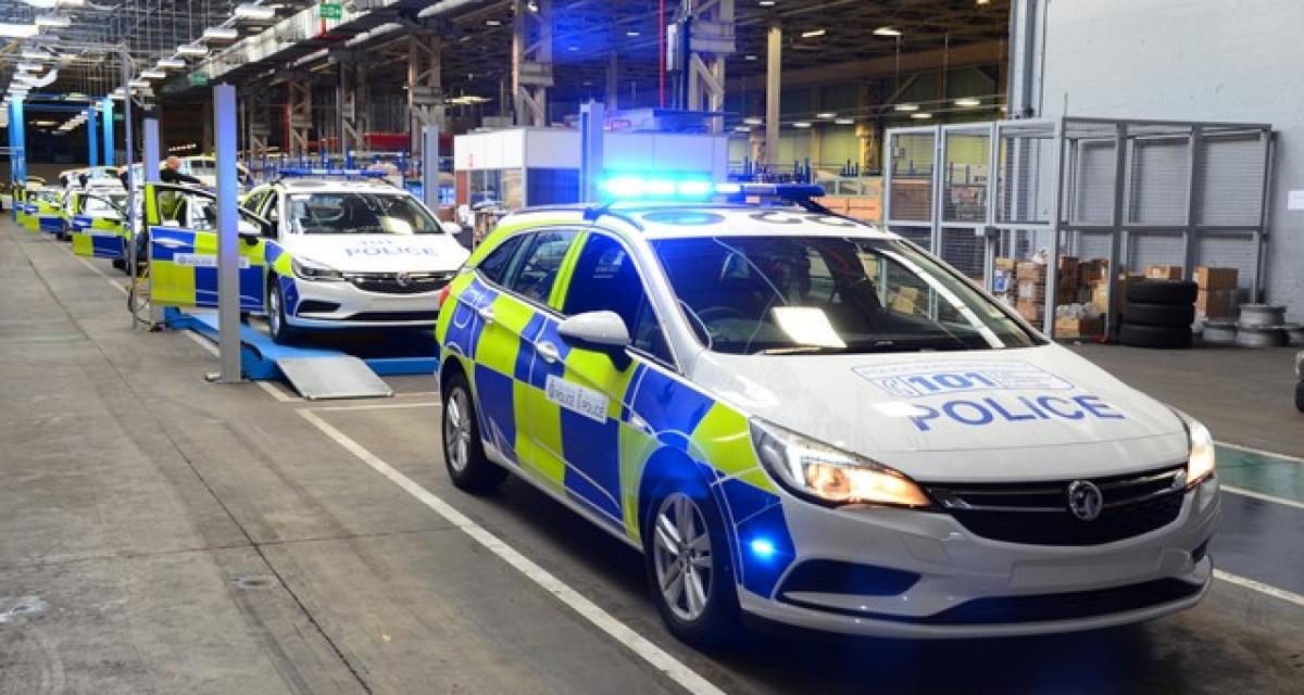 Une usine de voitures de police pour Vauxhall