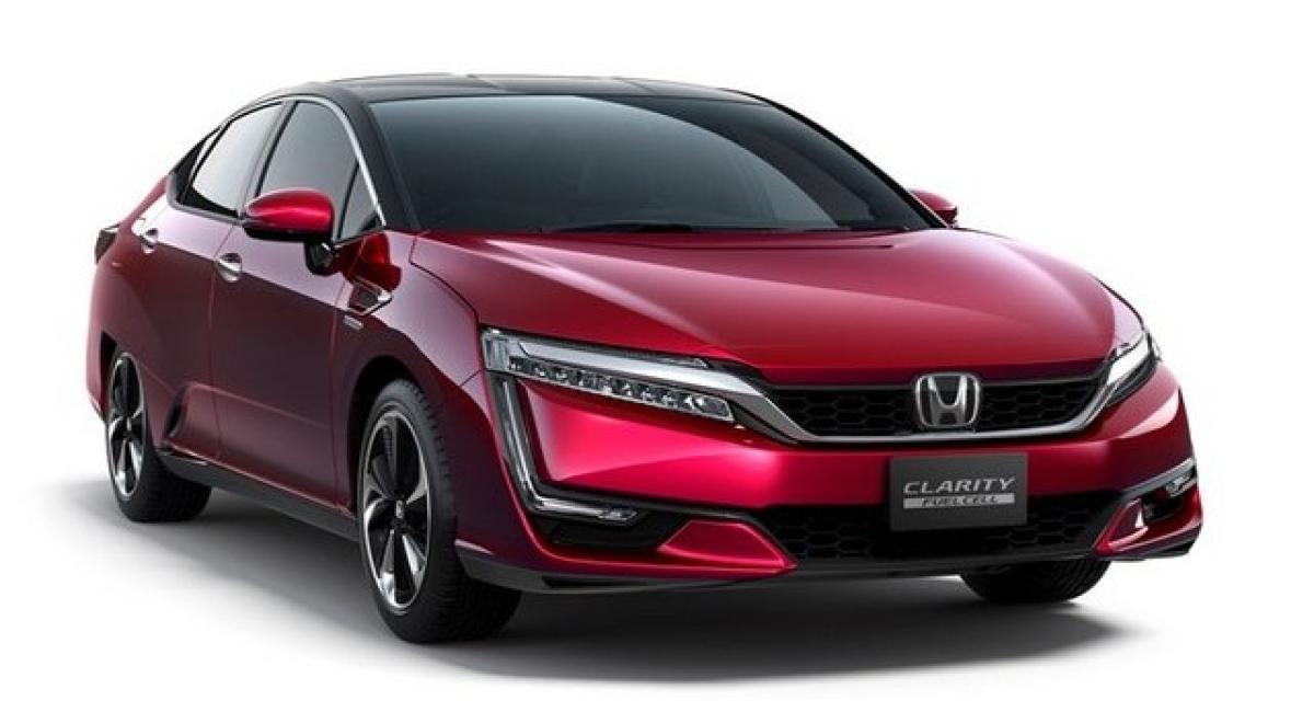 Honda Clarity Fuel Cell : tout juste sous les 600 kilomètres pour l'EPA