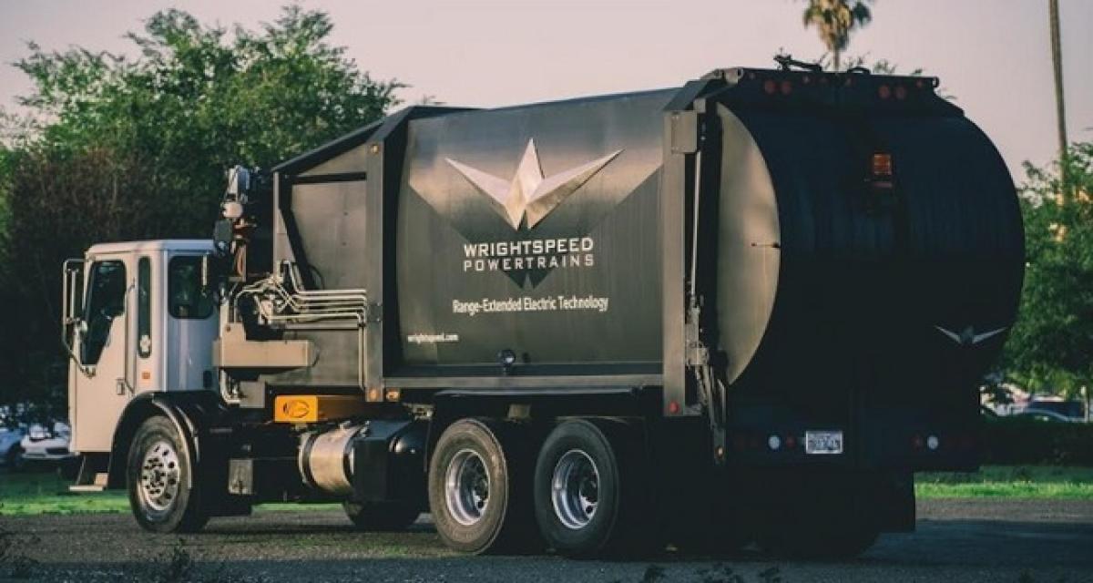 15 camions-poubelle électrique Wrightspeed à Sonoma