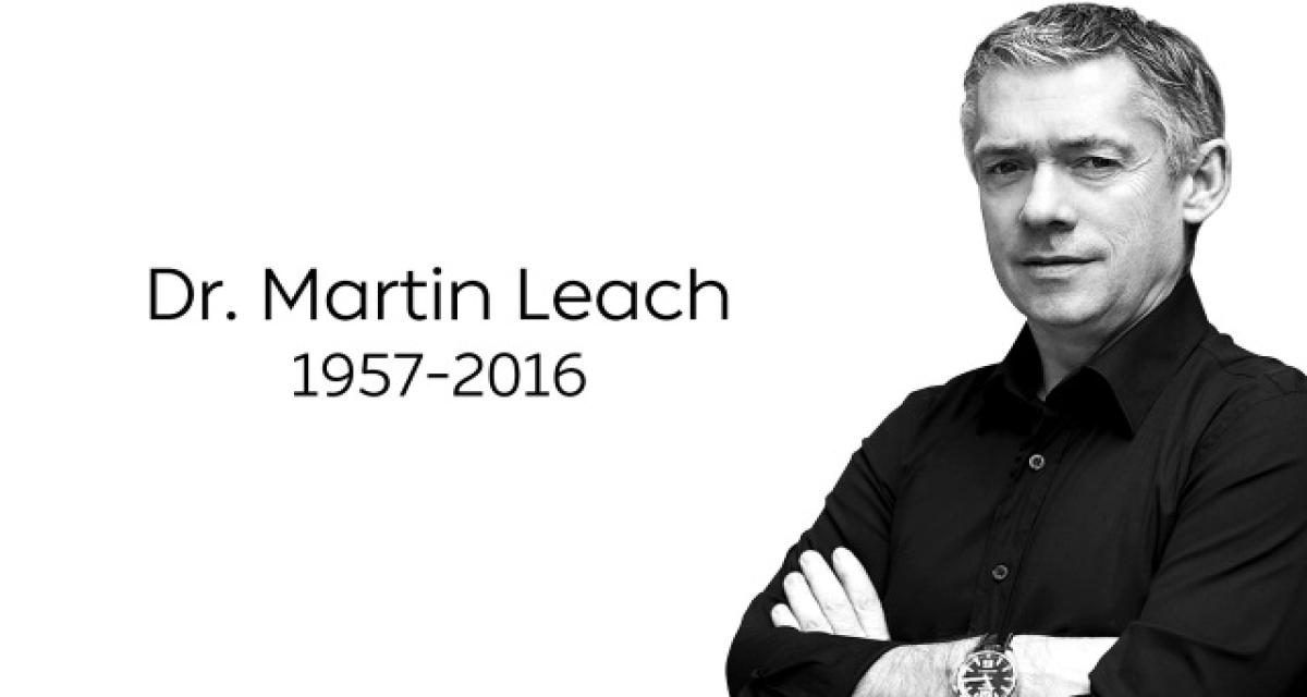 Dr. Martin Leach : 1957 - 2016