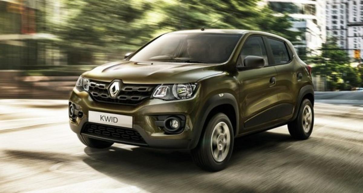 Renault Kwid : lancement en Afrique du Sud à la fin du mois