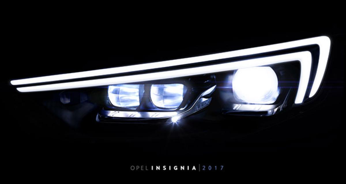L'Opel Insignia dévoile son regard
