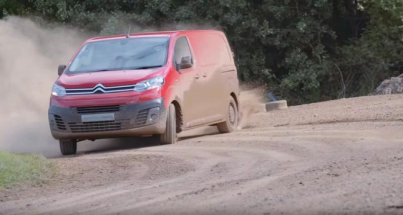  - Le Citroën Jumpy en mode WRC
