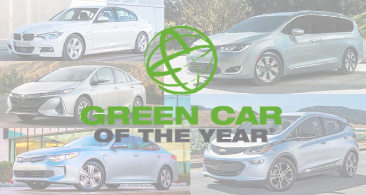Green Car of the Year, 5 finalistes en lice