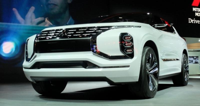  - Mitsubishi GT-PHEV : le futur Outlander en pointillés mais pas uniquement