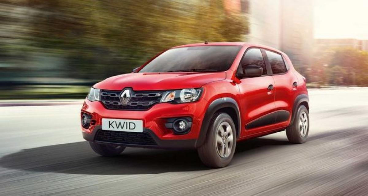 Renault Kwid AMT : nouvelle offre avec boîte auto