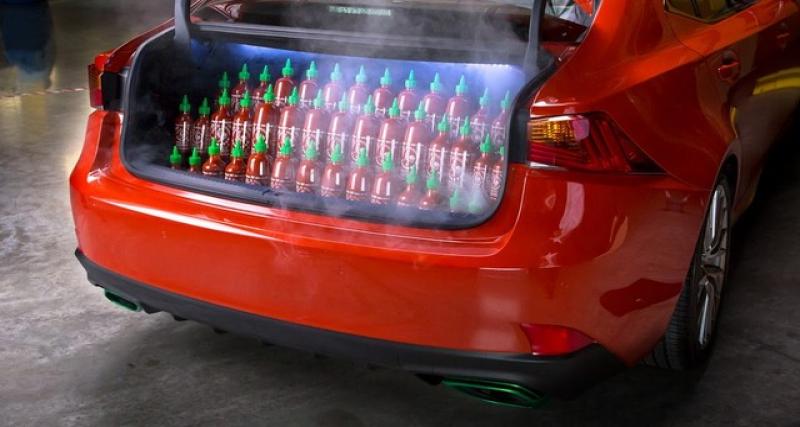  - Los Angeles 2016 : Lexus Sriracha IS, piquante