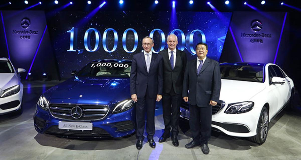 1 million de Mercedes produites en Chine par Beijing-Benz