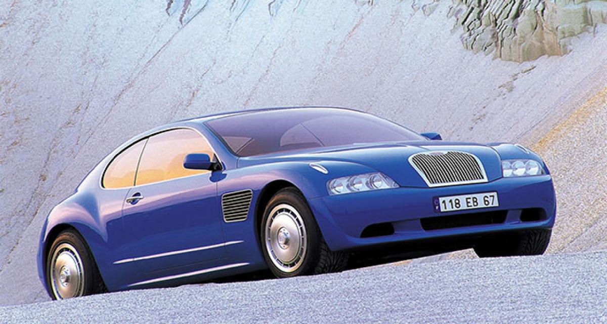 Les concepts ItalDesign : Bugatti EB118 (1998)