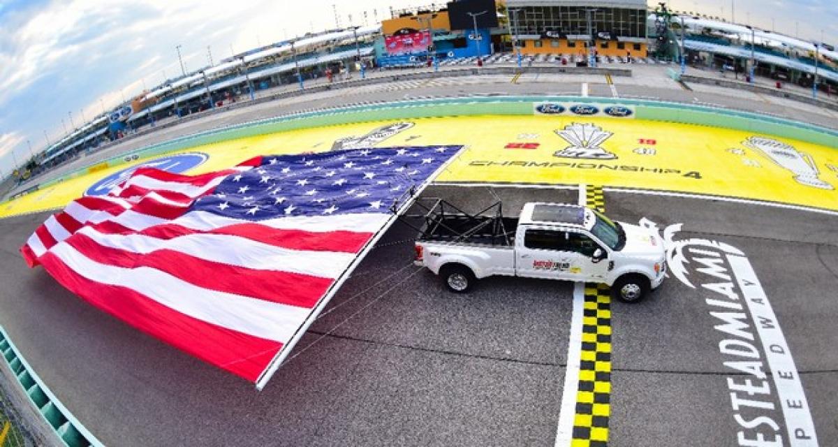 Ford vs Chevrolet : après la benne et les capacités de remorquage, le drapeau US au centre du débat