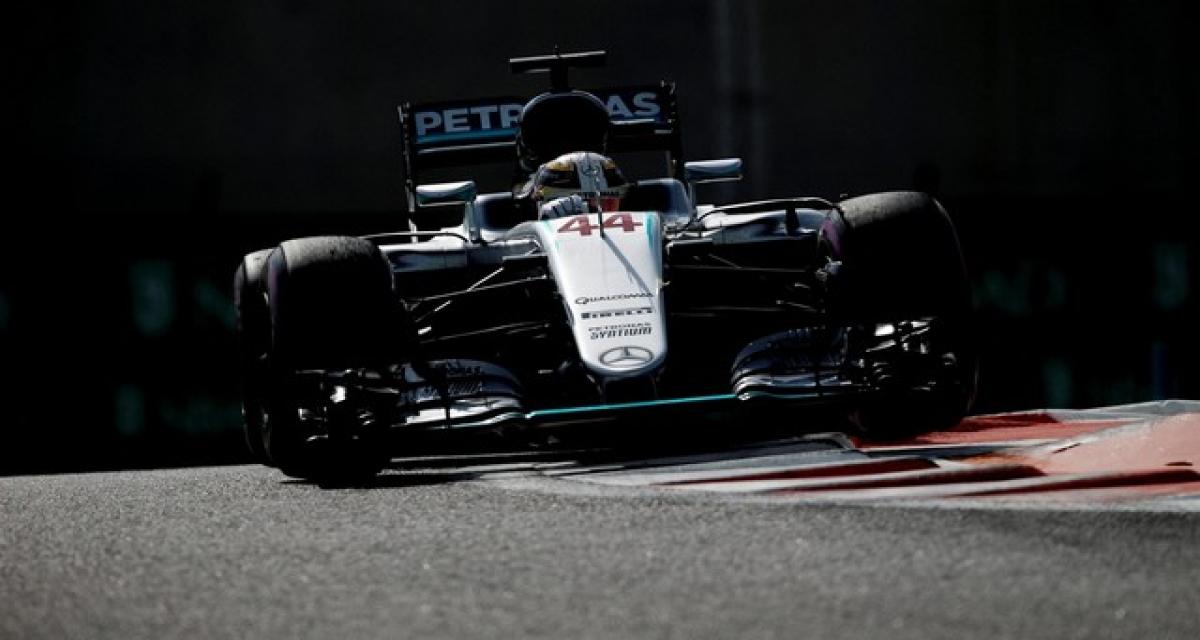 F1 Abu Dhabi 2016 qualifications: Hamilton en pole pour la finale