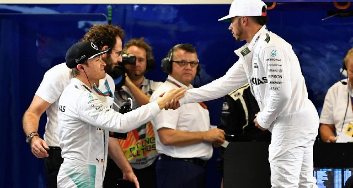 F1 Abu Dhabi 2016: Hamilton vainqueur, Rosberg champion
